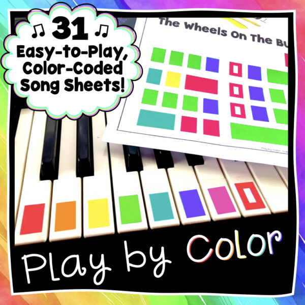 Play by Color Easy to Play Song Sheets
