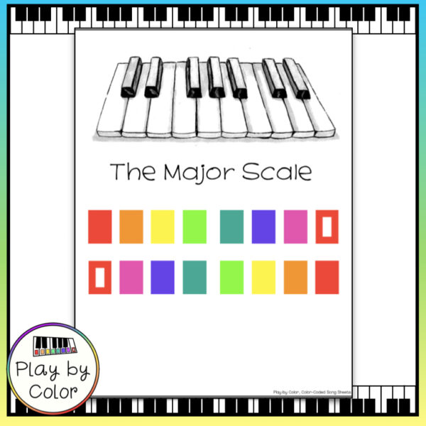 Play by Color Song Sheets